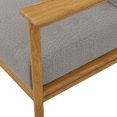 thumbnail image 4 of Modway Wren Sofa Mobilier de Patio Extérieur en Silex Naturel, Gris Pâle, 4 of 11