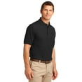 thumbnail image 4 of Port Authority TLK500P Tall Silk Touch Polo with Pocket, Ultramarine Blue, 4XLT, Mens Polo Shirts, 4 of 4