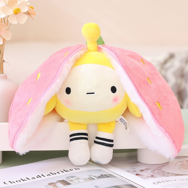 Gato Honeybee Modelo Lavable Elástico Lindo Creativo para Bebé (Muñecas Amarillas 30cm)