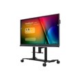 thumbnail image 3 of ViewSonic VB-STND-007 - Cart - motorized - for flat panel - plastic, steel, aluminum alloy - screen size: 55"-86" - mounting interface: up to 800 x 600 mm - floor stand mountable - for P/N: IFP6550-5-EU, 3 of 11