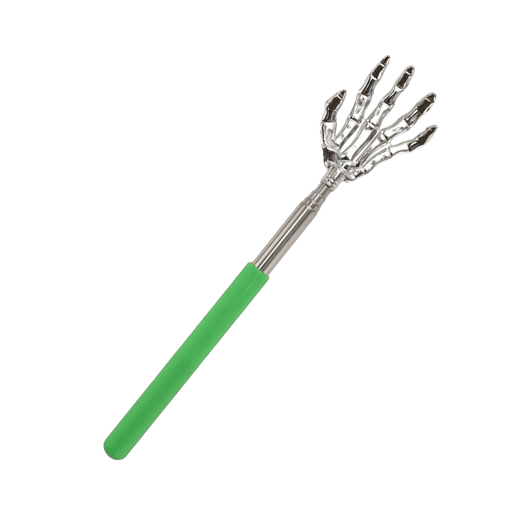 Unique Bargains 1 Pc Hand Shaped Extendable Back Massager for Bedroom Green