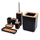 thumbnail image 4 of Juego de inodoro, juego de accesorios de baño de bambú, kit de accesorios de baño, suministros para el hogar, mayor durabilidad, 4 of 12
