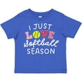 thumbnail image 3 of Inktastic I Just Love Softball Season Boys or Girls Toddler T-Shirt, 3 of 5