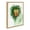 Natural, variant on Kate and Laurel Sylvie Jungle King Framed Canvas Wall Art by Faryn Hughes, 18x24 Natural, Modern Abstract Floral Lion Art for Wall