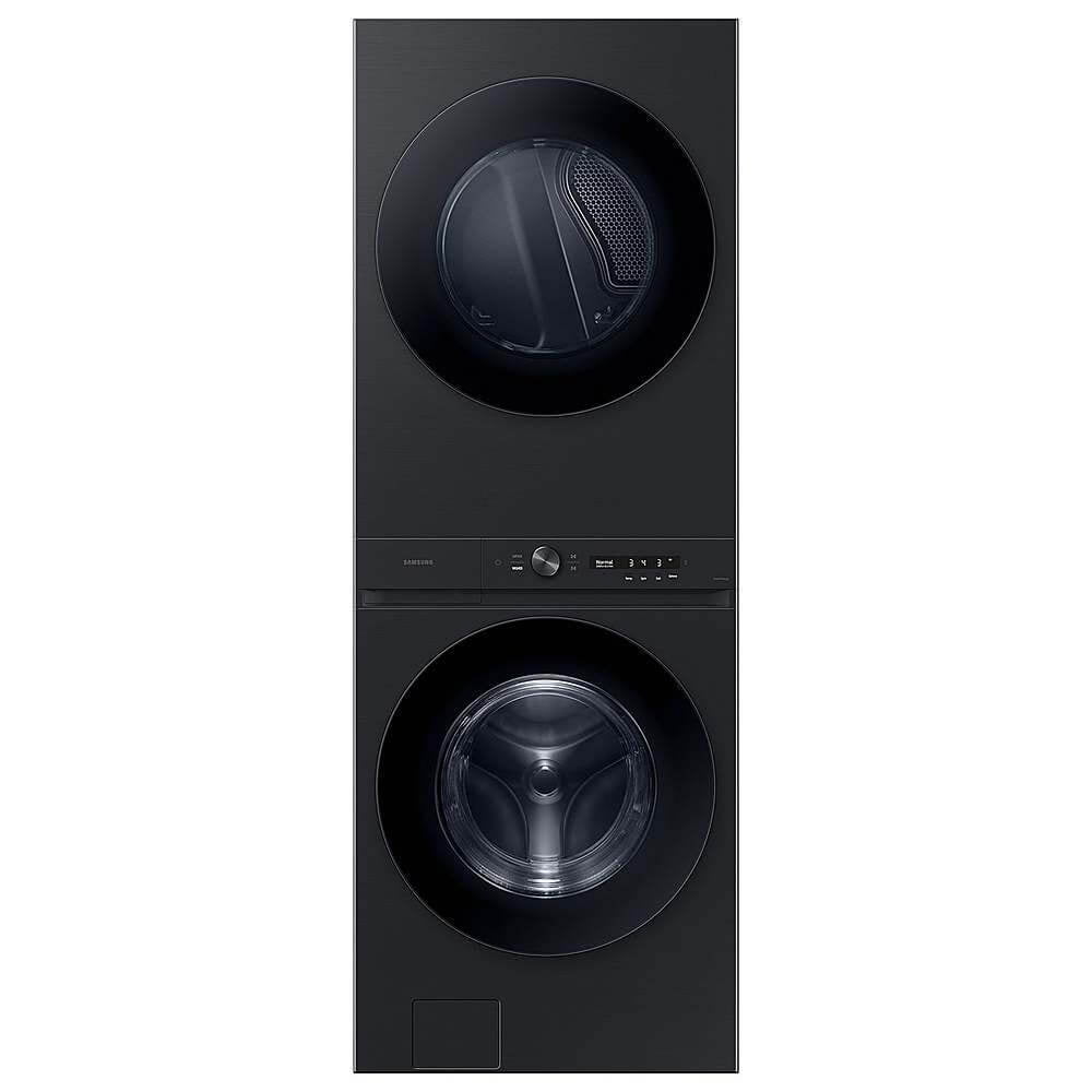 Samsung WH46DBH500EV 4.6/7.6 Cu. Ft. Brushed Black Bespoke AI Stacked Washer/Dryer