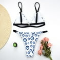 thumbnail image 3 of Ensemble Maillot de Bain en Léopard Snakeskin V-Notch avec Imprimé Animal Découpé pour Femme – – – – – – – – – – – – – – – – – – – – – – – – – – – – – – – – – – – – – – – – – – – – – – – – – – – – – – – – – – – – – – – – – – – – – – – – – –, 3 of 6