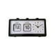 thumbnail image 3 of Manual Page Turning Alarm Clock Digital Clock Square Versatile Alarm Clock Study Calendar Fashion C, 3 of 5