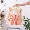 thumbnail image 5 of Staki Girls Dresses Toddler Girl Dress Clothes Ruffle Long Sleeve Casual Dress Cute Winter Fall Girls Dresses(Pink,12-18 Months), 5 of 6