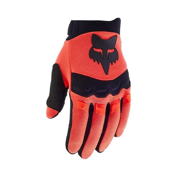 Fox Dirtpaw Youth Gloves (Large, Flo Orange)