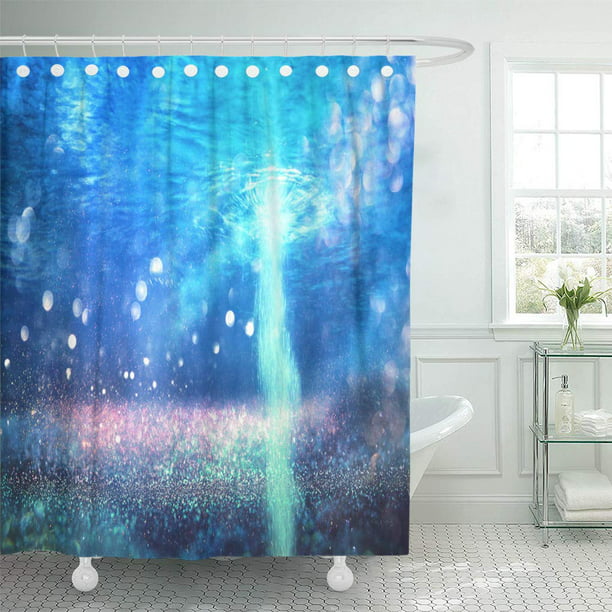 Suttom Abstract Under The Sea Overlay, Under The Sea Shower Curtain