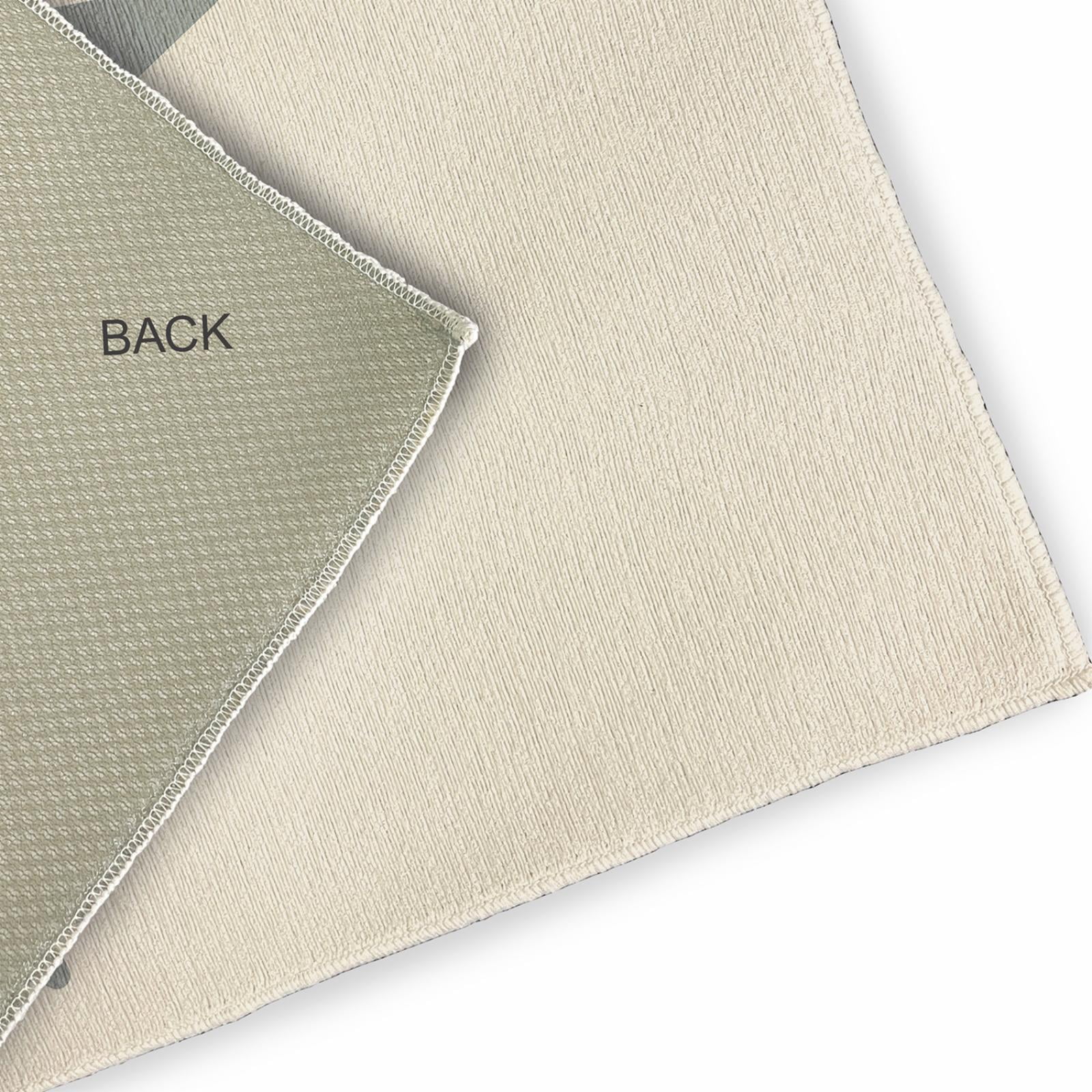 Simply Daisy 5' Round Big Star Indoor/Outdoor Rug, Sage
