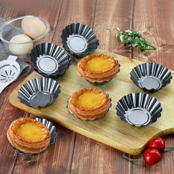 Dream Lifestyle Flower Shape Egg Tarts Mold High Temperature Resistant