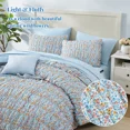 thumbnail image 5 of Amberspace Puff 7-piece Bed in a Bag Comforter Set with Sheets,Marigold,Queen, 5 of 8
