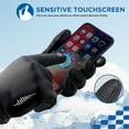 thumbnail image 3 of XIAOEN Kids Winter Gloves Touchscreen Warm Thermal Water-Resistant for Boy Girl Running Cycling Snow Skiing in Cold Weather, 3 of 8