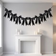 thumbnail image 7 of Satin Bow Garland Decoration 8PCS Blue Strung Ribbon Ornament for Birthday Gender Reveal Bridal Shower Cake Table Wall Window Party Decor, 7 of 7