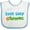 White and Blue, variant on Inktastic Sous Chef in Training Boys or Girls Baby Bib