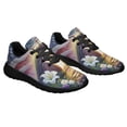 thumbnail image 6 of Jesus ChriStResurrection of Jesus He Is Risen Shoes Sneakers Black Size 8.5, 6 of 7