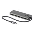 thumbnail image 1 of StarTech.com Adaptateur Multiport USB-C, USB-C vers HDMI Ou Mini DisplayPort 4K 60Hz, Répartition de l'Alimentation 100W, Concentrateur USB 4 Ports 10Gbps, Mini station d'Accueil USB Type-C, Câble Attaché de 12 Pouces/30cm de Long - Fonctionne avec Thunderbolt 3 (DKT31CMDPHPD) - station d'Accueil - USB-C / Thunderbolt 3 - HDMI, Mini DP, 1 of 10