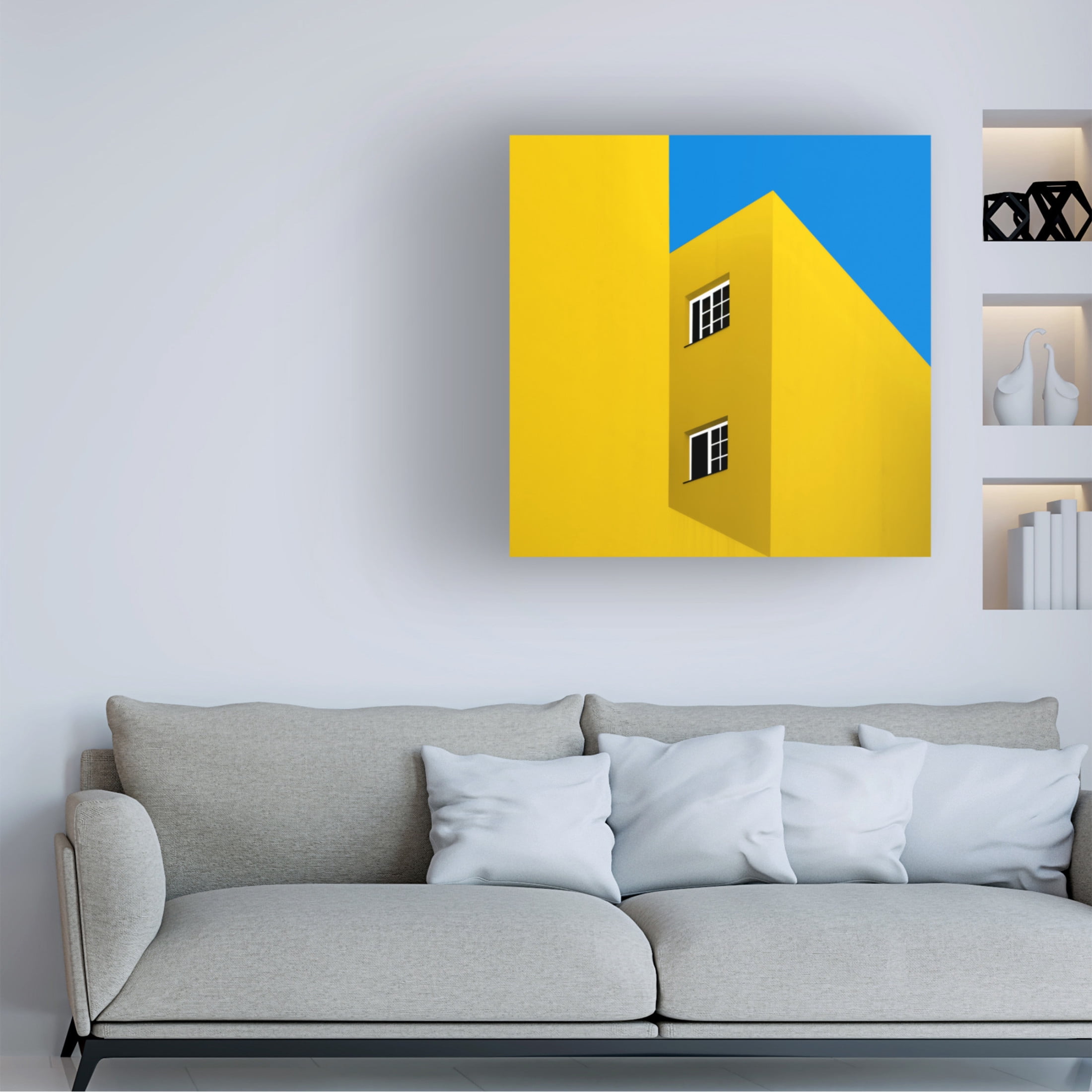 Trademark Fine Art Inge Schuster Urban abstract Canvas Wall Art