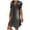 Black, variant on HJYCHN Stylish Women Sleeveless Turndown Collar Casual Party Swing Denim Dress for Everyday Wear Navy M
