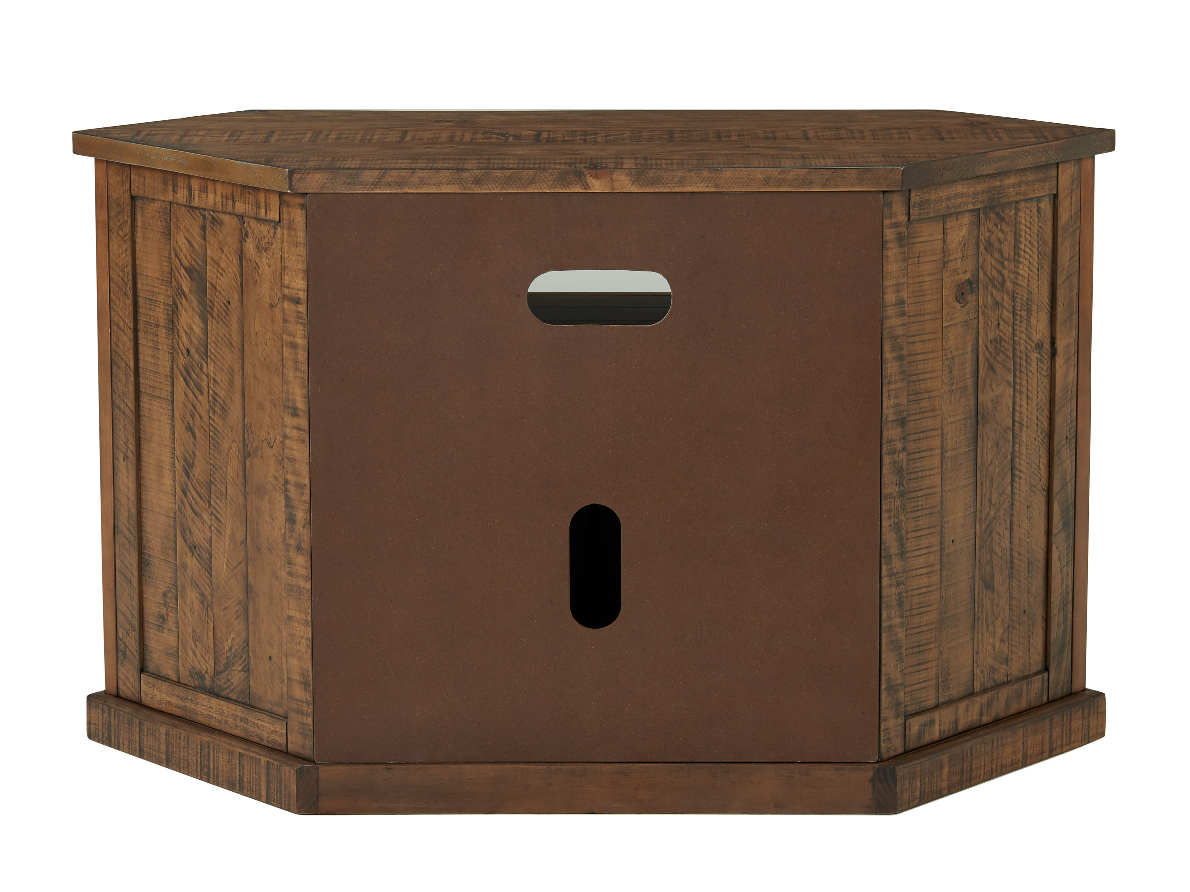 Martin Svensson Home Rustic 50" Corner TV Stand Natural