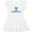 AA-White, variant on Happy Hanukkah with Menorah Girls Toddler Dress