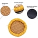 thumbnail image 3 of Cama refrescante para perros, suave cojín de verano para perros pequeños, tapete redondo transpirable con respaldo antideslizante y lavable., 3 of 6