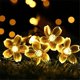thumbnail image 1 of Luz Solar de jardín, iluminación Led de flores, guirnalda de luces navideñas para exteriores, lámpara de cadena, adorno de flores, decoración del hogar para fiestas, 1 of 4