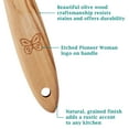 thumbnail image 4 of The Pioneer Woman Rustic Olive Wood Slotted Spoon, 4 of 8