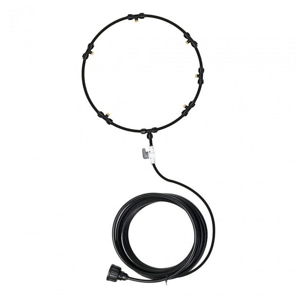 Pulverizador portátil de refrigeración por nebulización para riego de sombrillas y trampolines. 10m