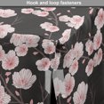 thumbnail image 4 of Cherry Blossom Dog Crate Cover, Fresh Nature Theme Branches with Blooms and Buds Rustic Japanese, Easy to Use Pet Kennel Cover for Dogs, 35" x 23" x 27", Dark Brown Blush White, by Ambesonne, 4 of 6