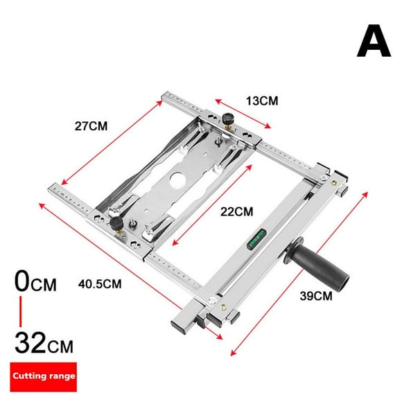 1X Circular Saw Edge Guide Positioning Cutting Board Table Saw Tool F0R6