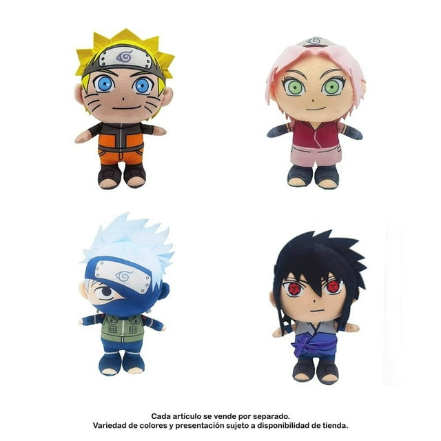 Peluche Petit Naruto Ruz 7 Pulgadas Multicolor Varios Modelos 1 Pieza