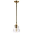 thumbnail image 6 of 60/7410 Nuvo Lighting Dover - 1 Light Small Pendant In Mid-Century Modern Style-9.5 Inches Tall and 7 Inches Wide-Vintage Brass Finish, 6 of 6