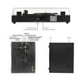 thumbnail image 2 of Gramophone,3.5mm Usb Dc 3-speed Line-in Dc 5v Support With Bt Function Rca R/l 3.5mm Turntable Disc Function 33/45/78rpm 3-speed Usb Dc 5v Player With Line-in Antique Turntable Support 7/10/12 Inch, 2 of 6