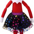 thumbnail image 1 of Elf sur l'Étagère Tournant en Robe de Neige, Robe de Poupée de Noël sur l'Étagère, Costume de Poupée Elf, 1 of 1