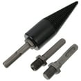thumbnail image 1 of OUNONA 1 Set Firewood Splitter Set Cone Black High Speed Steel for Homeowners, 1 of 6