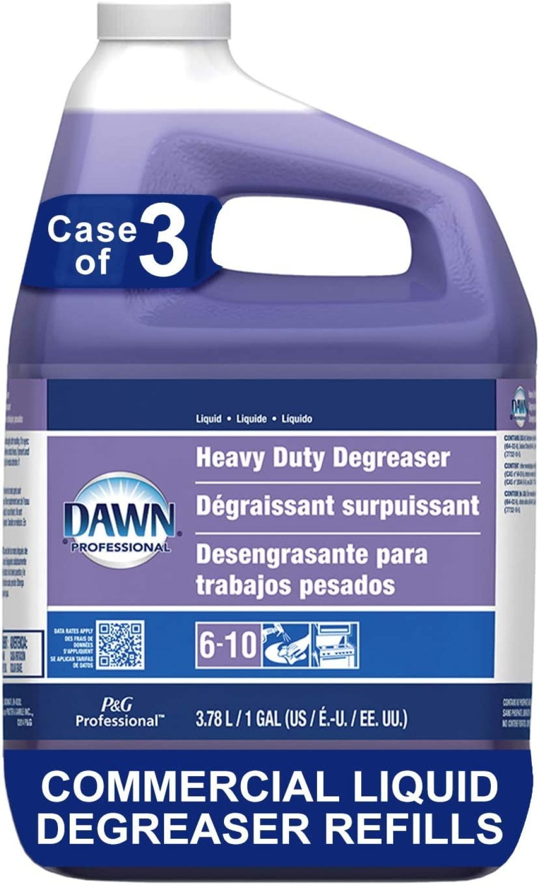 Dawn Professional Heavy Duty Degreaser, Bulk Liquid Degreaser Refill