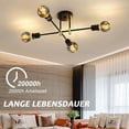 thumbnail image 5 of Diseño vintage decorativo, atmósfera romántica cálida, guía de luz en espiral de ADN, ahorro de energía, amplio uso para decoración, vidrio ámbar blanco cálido, larga vida útil, 3 piezas, 5 of 5
