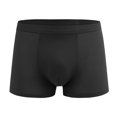 thumbnail image 3 of YABCSAZ Boxer Briefs for Men Breathable Stretch Boxer Briefs Panties Soft and Breathable Cotton Underwear with Comfy Flex Waistband, 2 Pack Mens Underwear, 3 of 4