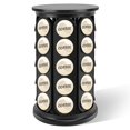 thumbnail image 1 of Portavasos K, Carrusel de vasos K, Porta Cápsulas de Café, Porta Cápsulas de Café, Portas Cápsulas de Cafés Carrusel Organizador Compatible con 40 Cápsul (negro), 1 of 7