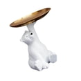 thumbnail image 1 of Figurine en Résine d'Animal Plateau de Rangement Porte-Clés Décoration Décorative pour Porche Cadeaux Ours, 1 of 9