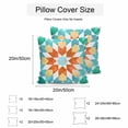 thumbnail image 3 of Waterproof Throw Pillow Covers Set of 2, 16x16 Inch Colorful Boho Geometric Decorative Pillowcases Outdoor Pillow Slip Cushion Covers Set for Couch Tent Modern Abstract Ethnic Pattern, 3 of 7