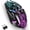 Black, variant on Gaming , Rechargeable    with Type-C  ,   with 3 Adjustable DPI, 6 Silent Buttons, LED Light, Long  Life for Laptop, PC,