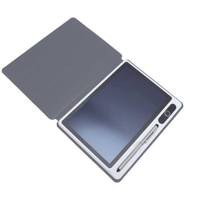 Fyydes Tablette d'Écriture LCD 10.1 Pouces Verrou Intelligent Effaçable Réutilisable Noir