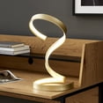 thumbnail image 4 of Hamburg Gold Table Lamp // LED Strip & Dimmable Switch, 4 of 5