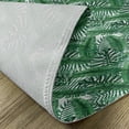thumbnail image 5 of Ambesonne Palm Leaf Place Mats Set of 4, Watercolor Jungle, Standard Size, Forest Green and White, 5 of 6