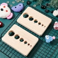 thumbnail image 5 of 2pcs Wood Safety Eyes Insertion Tool Auxiliary Tool for Attaching Safety Eyes and Washers Amigurumi Craft Eyes Tool Eyeball Gauge Board, 5 of 9