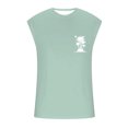 thumbnail image 2 of Krdevn Men's Summer Loose Size Sleeveless Casual Home T Shirt,Tank Tops Men,M, 2 of 3
