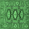 thumbnail image 1 of Ahgly Company Indoor Square Persian Emerald Green Traditional Area Rugs, 5' Square, 1 of 4